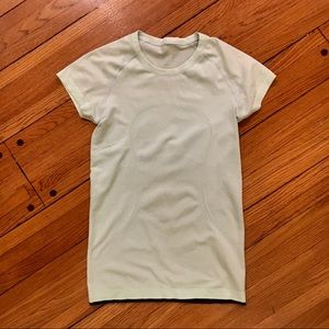 Mint Green Lululemon Swiftly Tech Short Sleeve